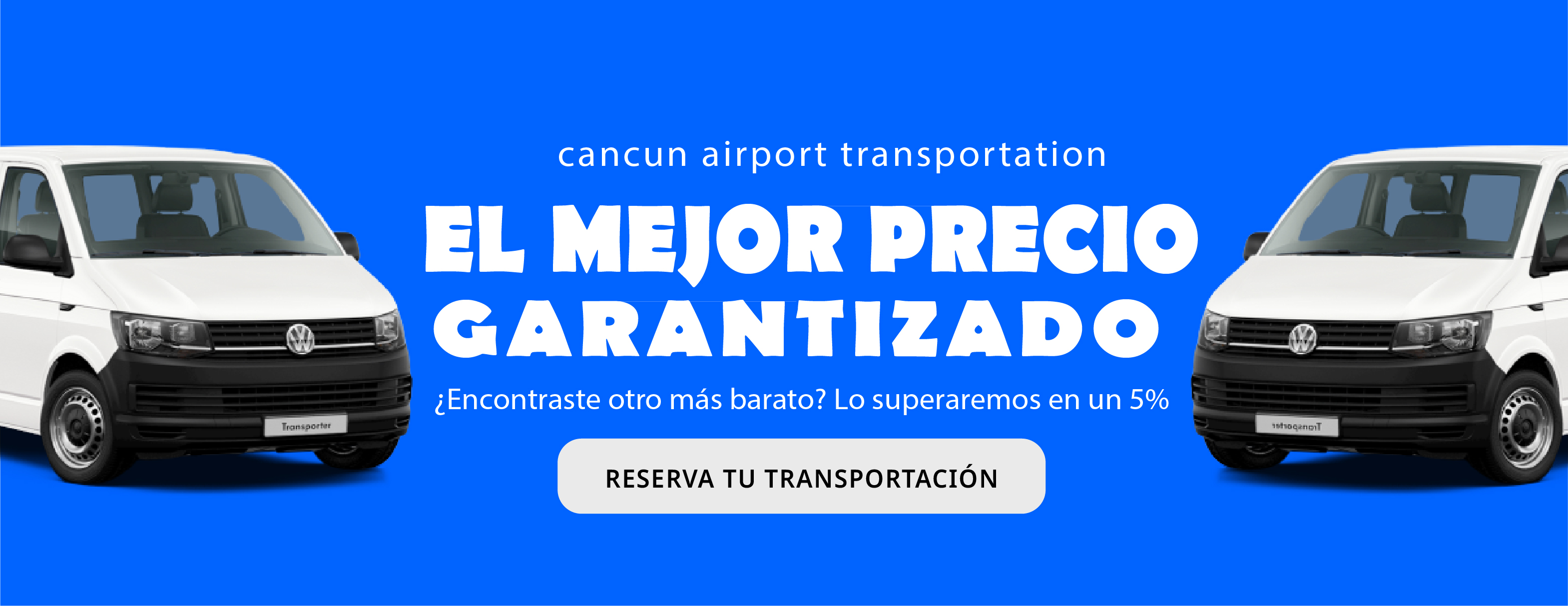 Transportacion en el aeropuerto de cancun